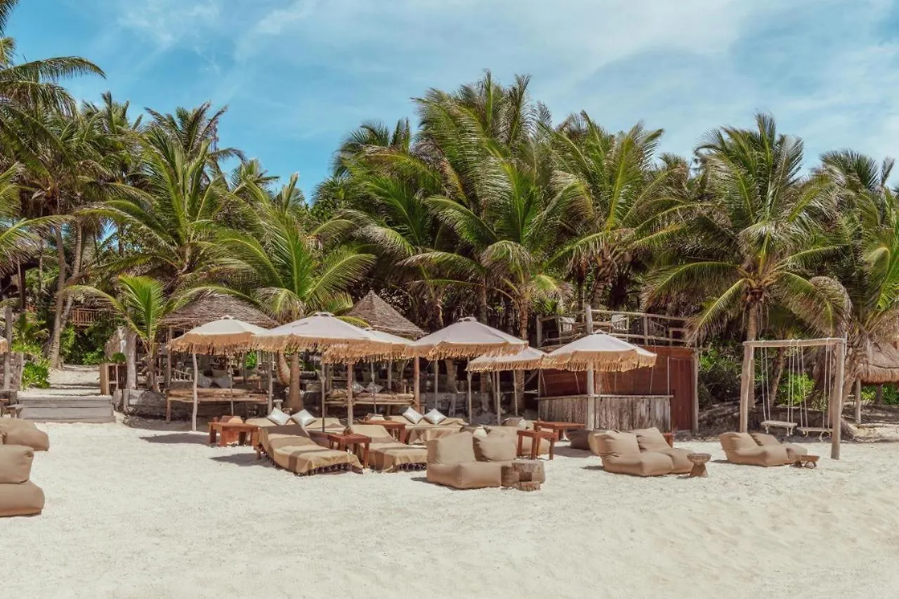 Dhalia - Private Roof With Pool & Beach Club Access Tulum Apartment